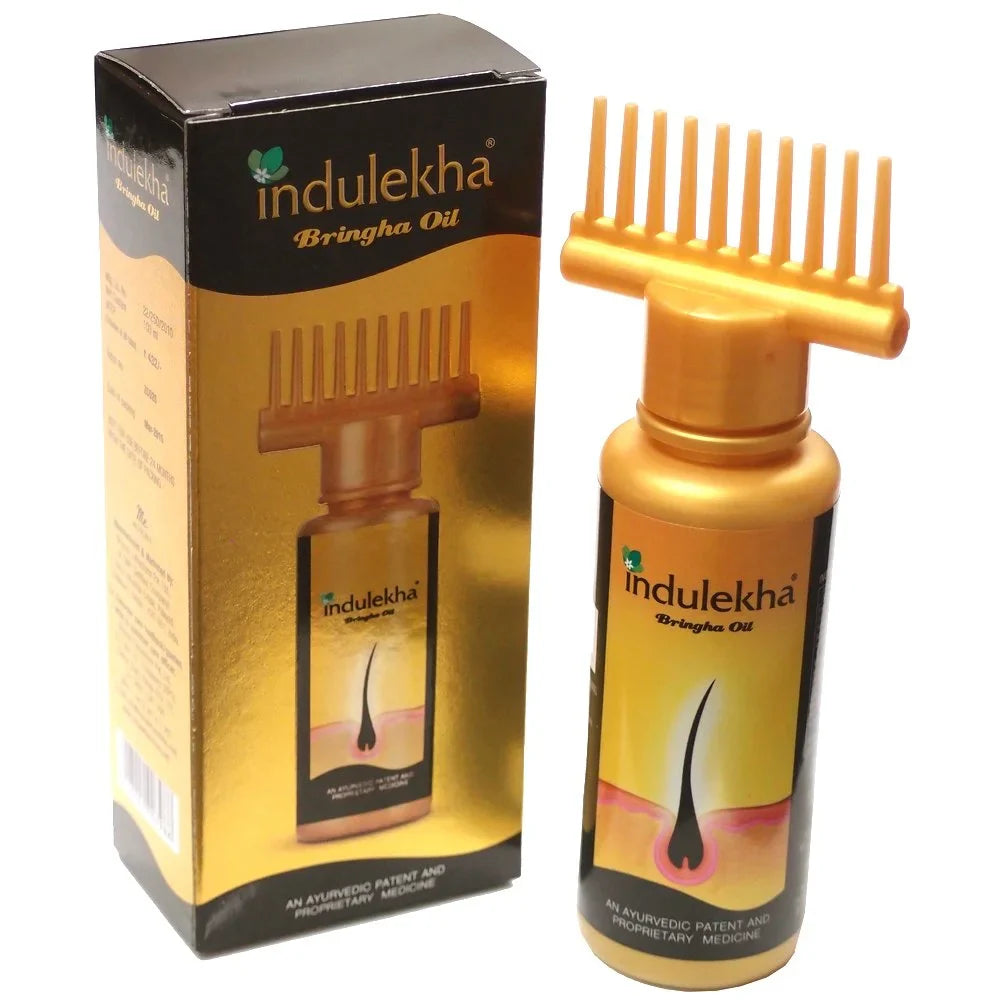 Indulekha Gold Complete Hair Care Oil (Pack Of 2)