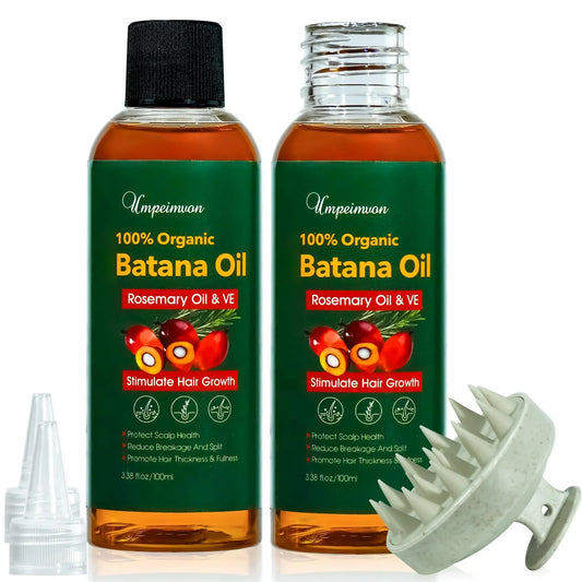 2 Pack Batana Oil Organic for Hair Growth