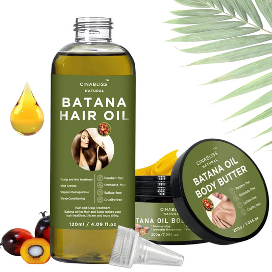 2-in-1 Batana Oil for Hair Growth & Skin from Honduras Dr. Sebi