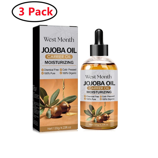 CozyHome 3 Pack Hair Oil with Rosemary - Growth Treatment for Dry Damaged Hair