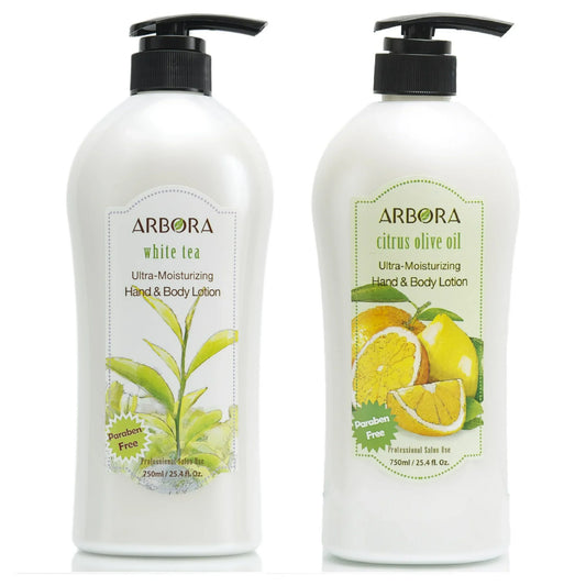 ARBORA Combo Pack of 2 Hand & Body Lotion