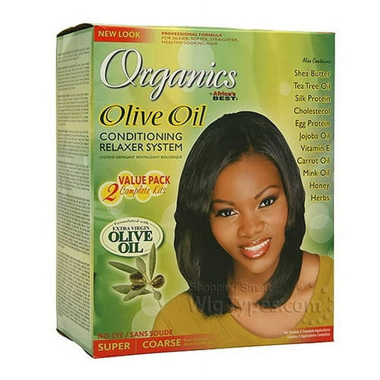 Africas Best Organics Olive Organics Olive Oil Twin Kit Super, 1 Ea, 6 Pack