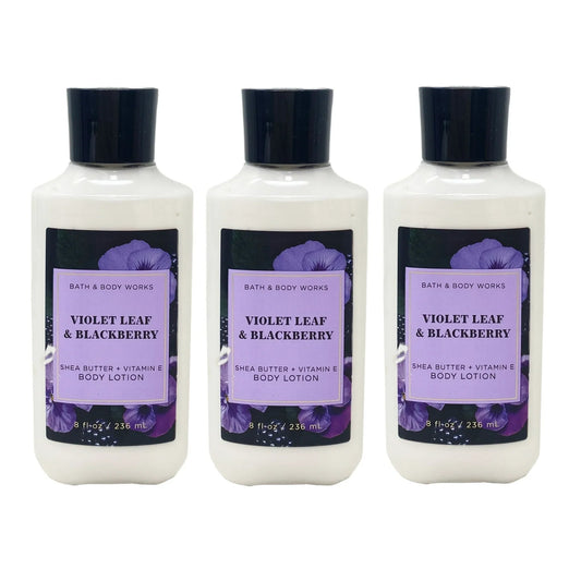 Bath and Body Works Violet Leaf & Blackberry Shea Butter + Vitamin E Body Lotion