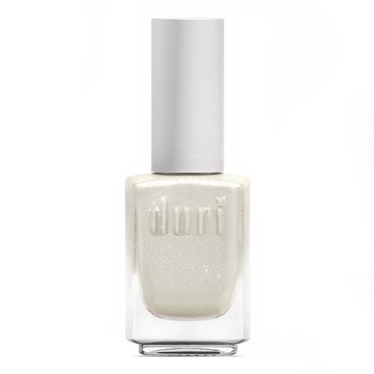 Duri Cosmetics Nail Polish, 758 The Struggle Is Real, White Glitter, 0.5 fl. Oz.