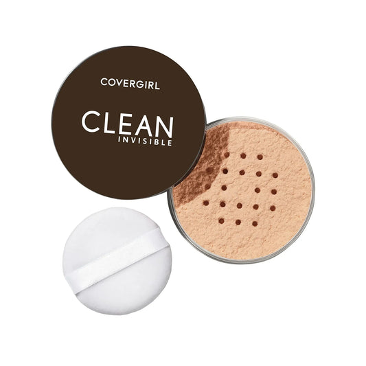 Flawless Finish Guaranteed: Covergirl Clean Invisible Loose Powder - Vegan Formula for a Radiant Complexion - Translucent Light, 20G (0.7 Oz)